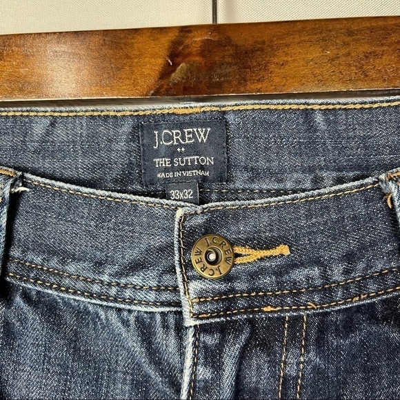 J. Crew Factory The Sutton Straight Leg Jeans 33 X 32 - Picture 4 of 4